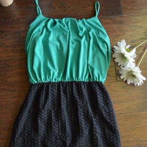 Sweet Storm | Flirty Teal Cocktail dress